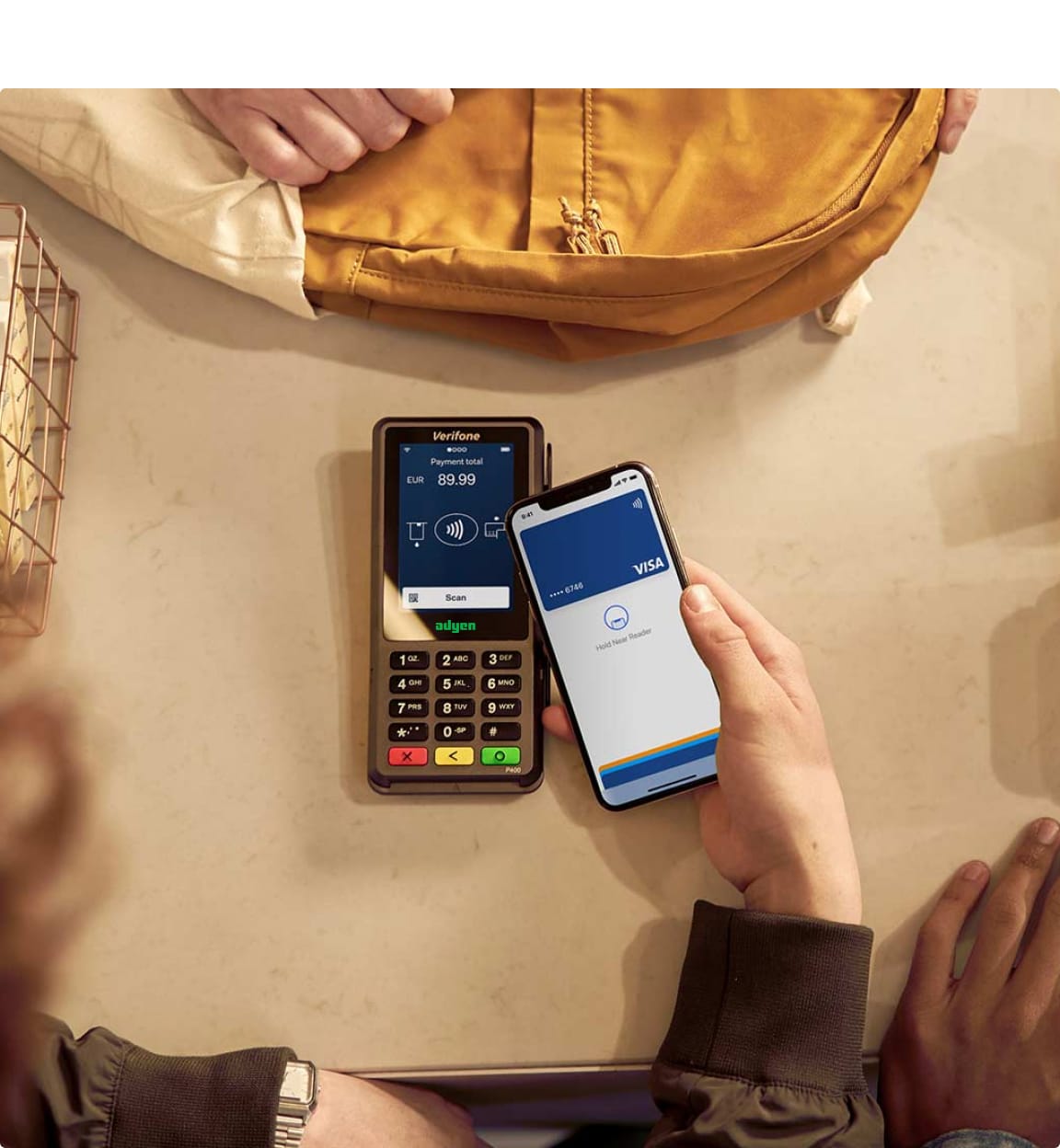 Point of sale payment terminal and digital wallet